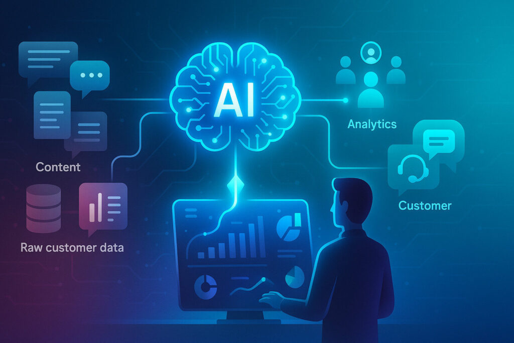 AI in Marketing: How It Works + Real-World Examples